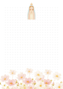 Página pontilhada para anotações