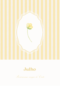 Capas de meses - Amarelo